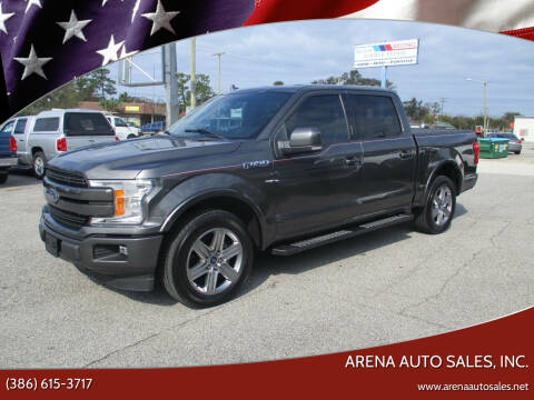 2018 Ford F-150 for sale at ARENA AUTO SALES,  INC. in Holly Hill FL