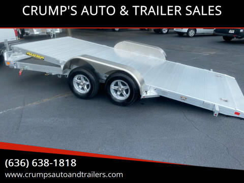 2024 Aluma 16’  Car Hauler Tilt Trailer for sale at CRUMP'S AUTO & TRAILER SALES in Crystal City MO