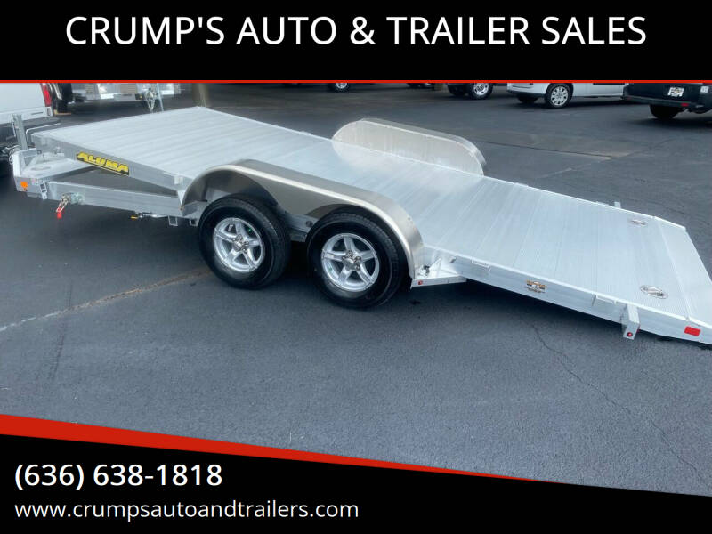 2024 Aluma 16’  Car Hauler Tilt Trailer for sale at CRUMP'S AUTO & TRAILER SALES in Crystal City MO