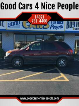 2002 Buick Rendezvous for sale at Good Cars 4 Nice People in Omaha NE