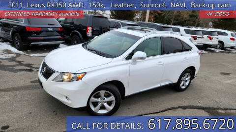 2011 Lexus RX 350 for sale at Carlot Express in Stow MA