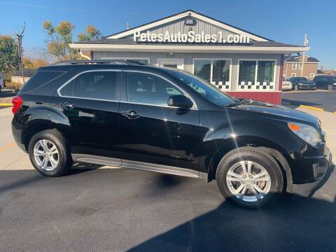 2012 Chevrolet Equinox for sale at PETE'S AUTO SALES LLC - Dayton in Dayton OH