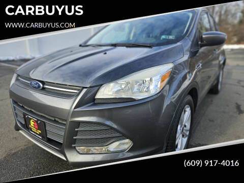 2016 Ford Escape for sale at CARBUYUS in Ewing NJ