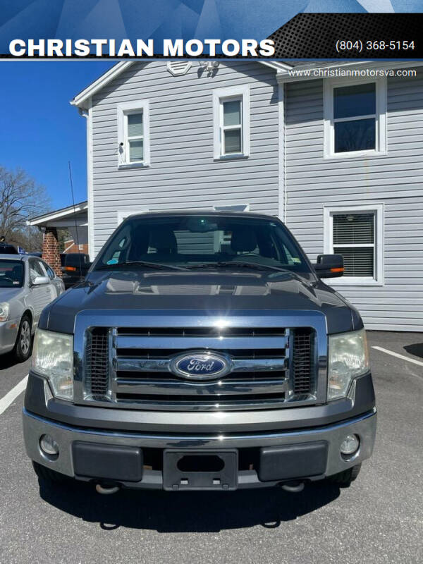 2010 Ford F-150 for sale at CHRISTIAN MOTORS in Hopewell VA