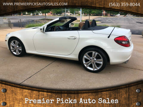 2010 Mercedes-Benz SLK for sale at Premier Picks Auto Sales in Bettendorf IA