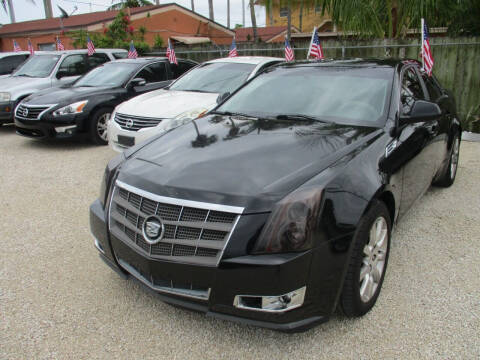 2009 Cadillac CTS for sale at K & V AUTO SALES LLC in Hollywood FL