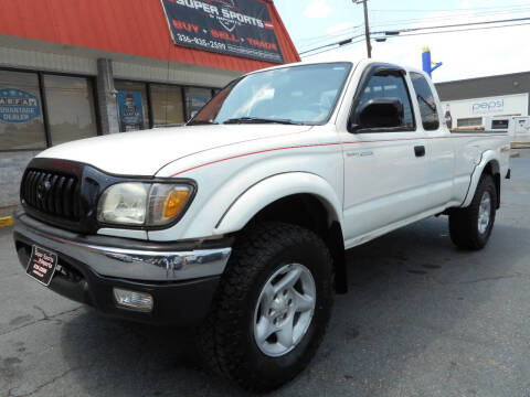 2002 Toyota Tacoma for sale at Super Sports & Imports in Jonesville NC