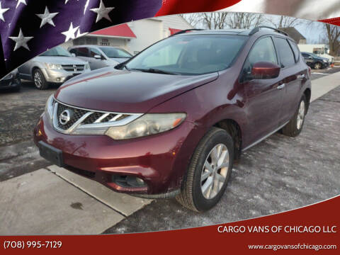 2011 Nissan Murano for sale at Cargo Vans of Chicago LLC in Bradley IL