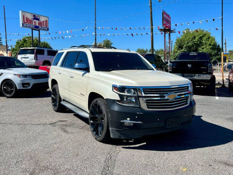 2015 Chevrolet Tahoe for sale at Lion's Auto INC in Denver CO