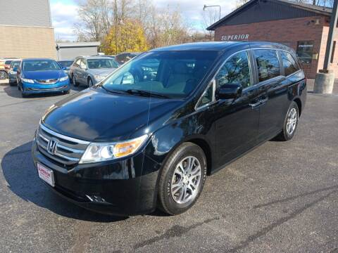 2012 Honda Odyssey for sale at Superior Used Cars Inc in Cuyahoga Falls OH