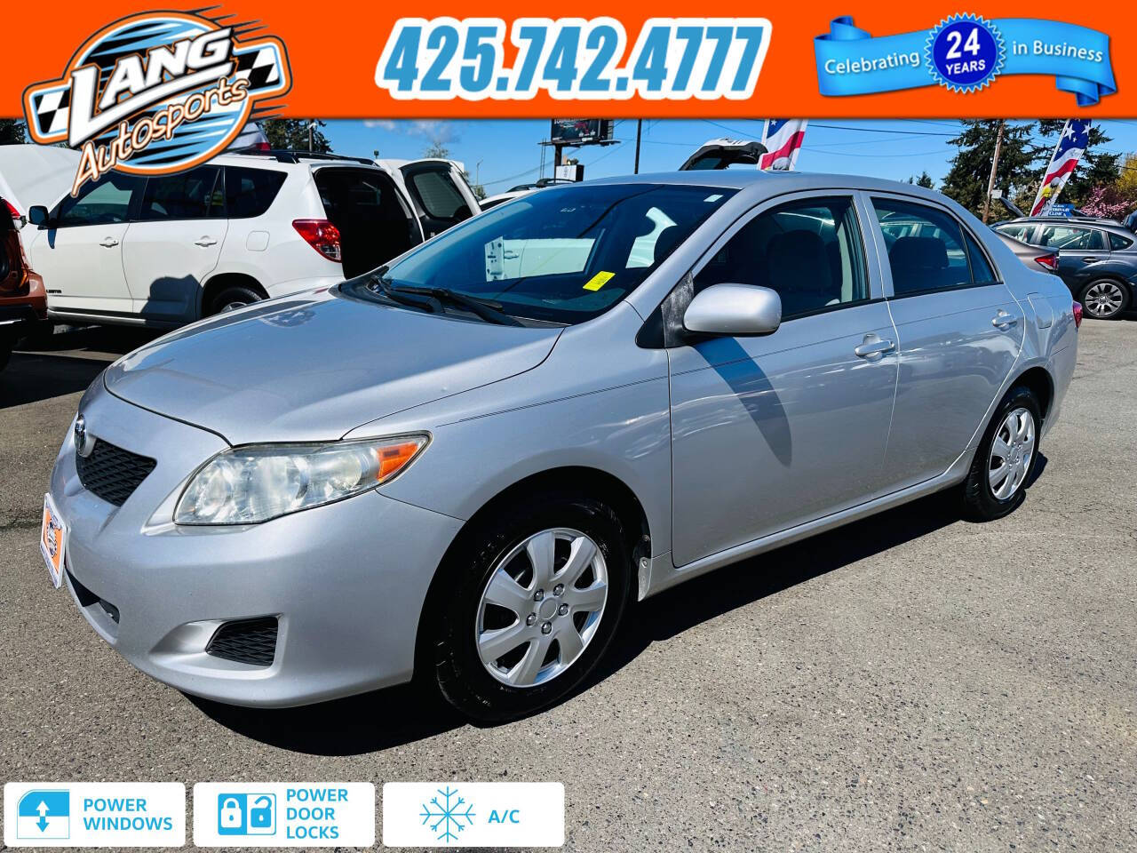 2009 Toyota Corolla for sale at Lang Autosports in Lynnwood, WA