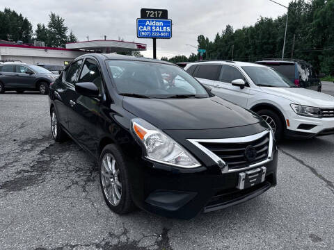 2019 Nissan Versa for sale at AIDAN CAR SALES in Anchorage AK