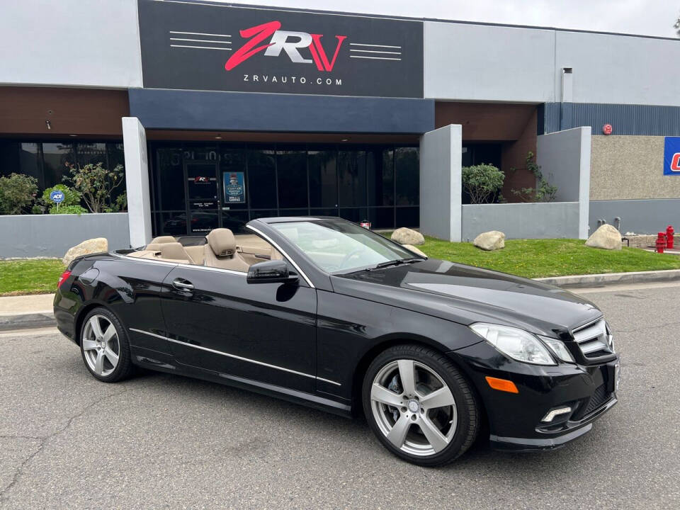 2011 Mercedes-Benz E-Class for sale at ZRV AUTO INC in Brea, CA