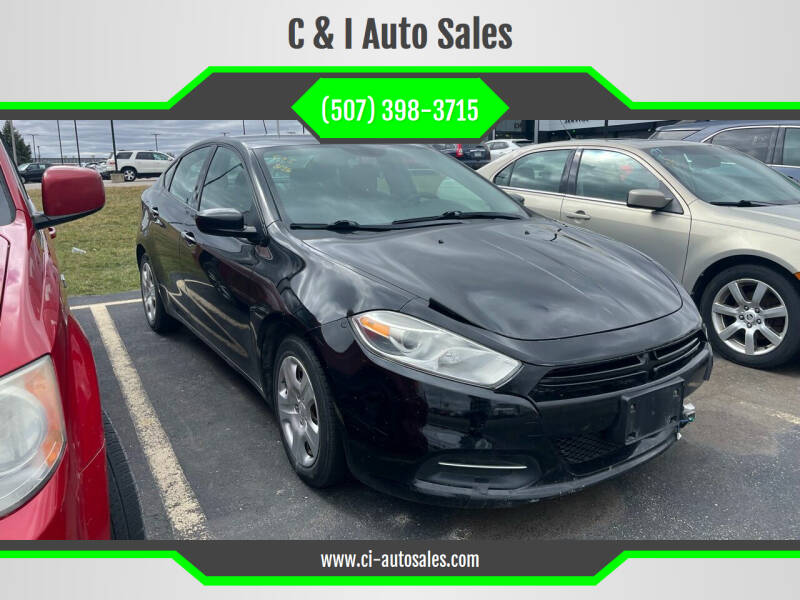 2015 Dodge Dart for sale at C & I Auto Sales in Rochester MN