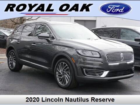 2020 Lincoln Nautilus for sale at Bankruptcy Auto Loans Now in Royal Oak MI