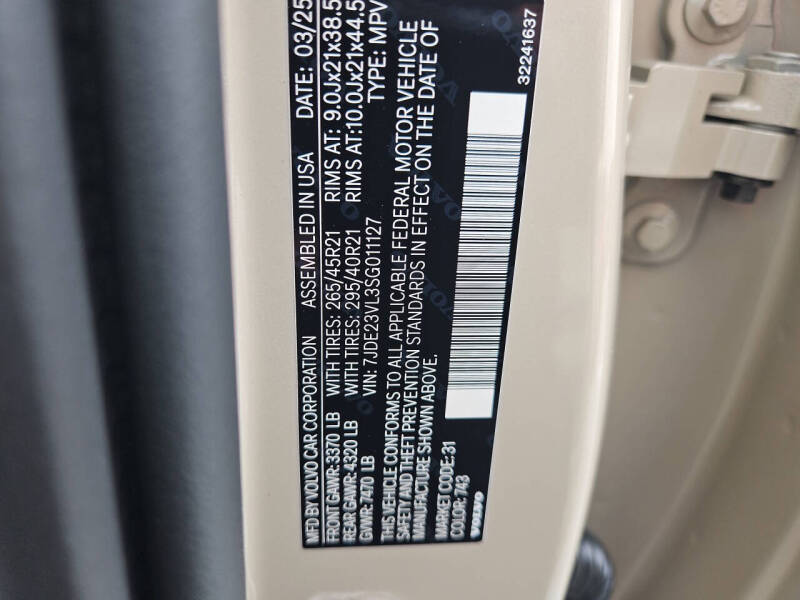 2025 Volvo EX90 Twin Performance Ultra 7P