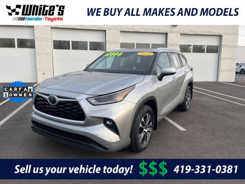 2021 Toyota Highlander for sale at White's Honda Toyota of Lima in Lima OH