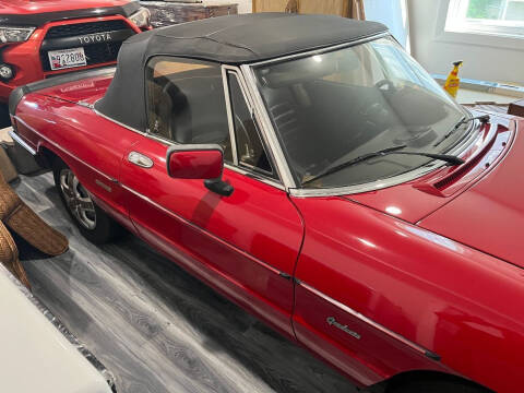 1988 Alfa Romeo Spider for sale at J Wilgus Cars in Selbyville DE