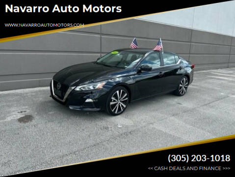 2022 Nissan Altima for sale at Navarro Auto Motors in Hialeah FL