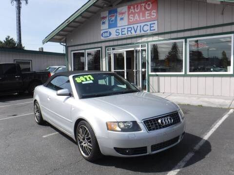 2005 Audi S4 for sale at 777 Auto Sales and Service in Tacoma WA