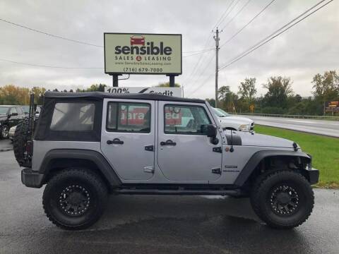 2017 Jeep Wrangler Unlimited for sale at Sensible Sales & Leasing in Fredonia NY