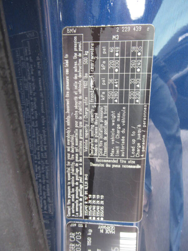 2003 BMW M3