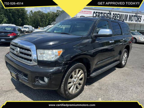 2012 Toyota Sequoia for sale at Certified Premium Motors in Lakewood NJ
