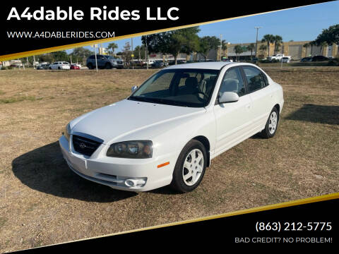 2004 Hyundai Elantra for sale at A4dable Rides LLC in Haines City FL