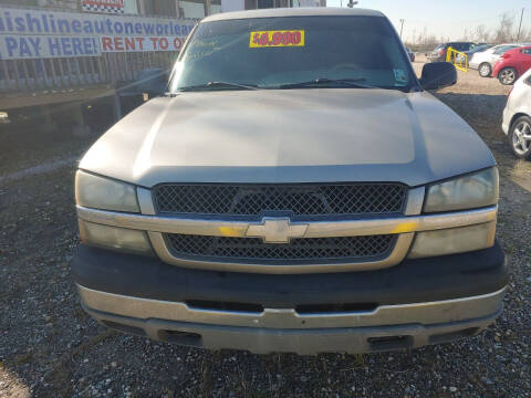 2003 Chevrolet Silverado 1500 for sale at Finish Line Auto LLC in Luling LA