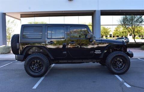 2016 Jeep Wrangler Unlimited for sale at GOLDIES MOTORS in Phoenix AZ