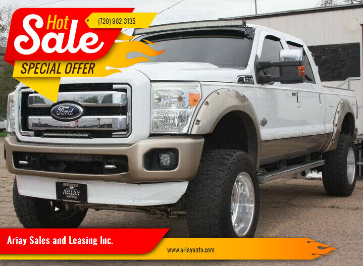 2011 Ford F-250 Super Duty for sale at Ariay Sales and Leasing Inc. - Pre Owned Storage Lot in Denver CO
