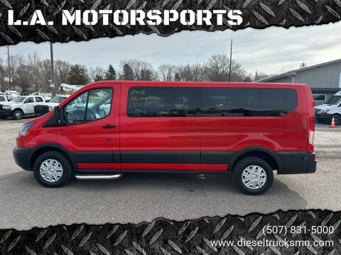 2016 Ford Transit for sale at L.A. MOTORSPORTS in Windom MN
