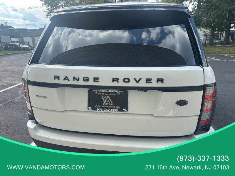 2017 Land Rover Range Rover Supercharged