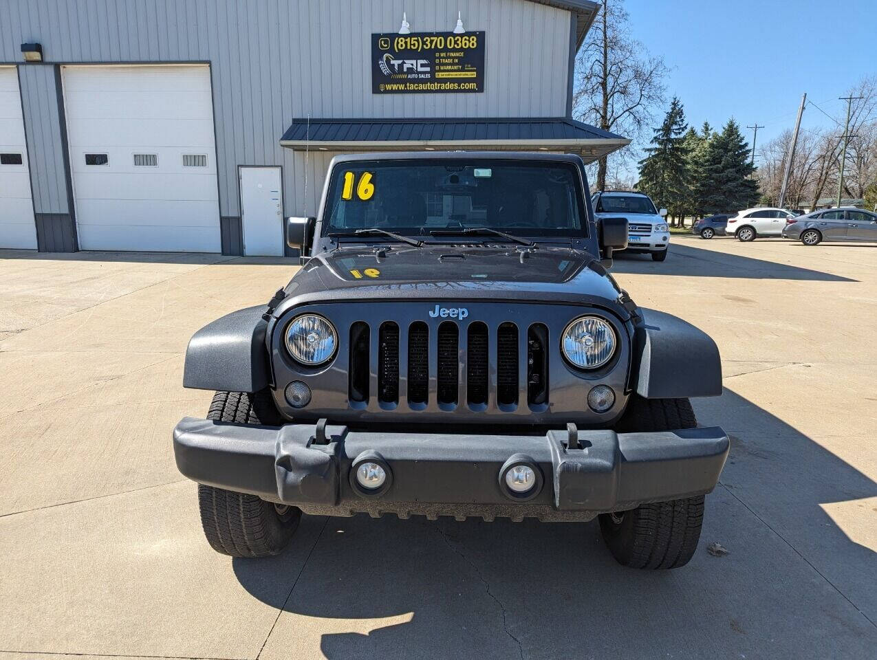 2016 Jeep Wrangler Unlimited for sale at TAC Auto Sales in Kankakee, IL