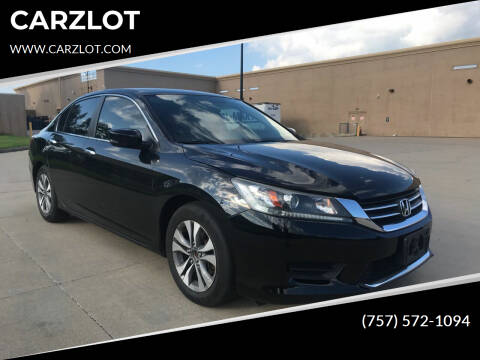 2013 Honda Accord for sale at CARZLOT in Portsmouth VA