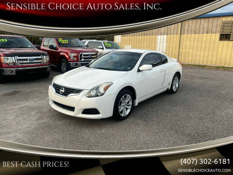 2012 Nissan Altima for sale at Sensible Choice Auto Sales, Inc. in Longwood FL
