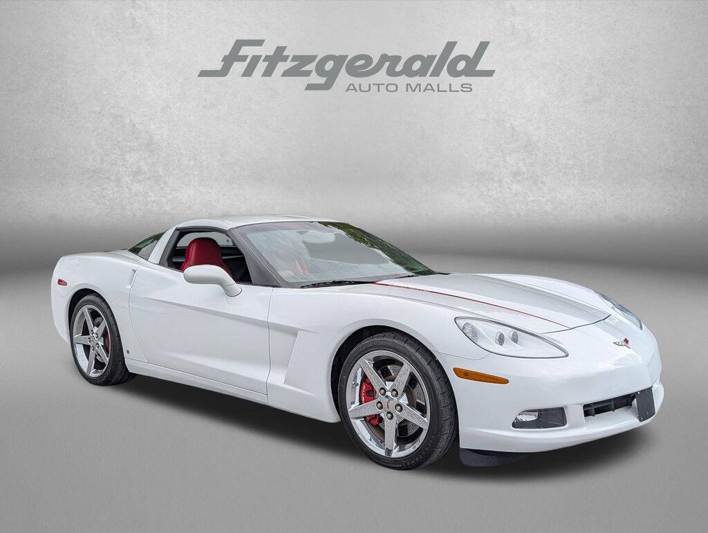 White 2008 Chevrolet Corvette Base Base 2dr Coupe 31