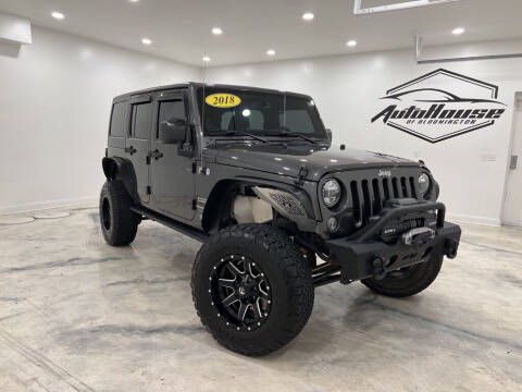 2018 Jeep Wrangler JK Unlimited for sale at Auto House of Bloomington in Bloomington IL