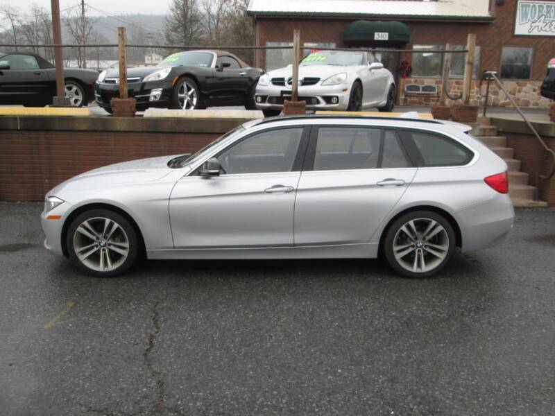 2015 BMW 3 Series for sale at WORKMAN AUTO INC in Pleasant Gap PA