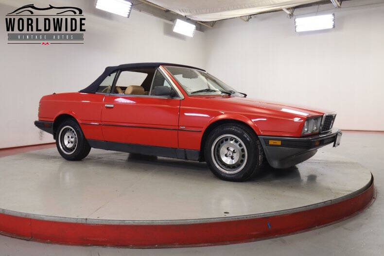 1986 Maserati Spyder