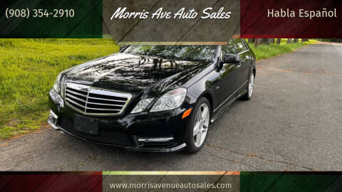 2012 Mercedes-Benz E-Class for sale at Morris Ave Auto Sales in Elizabeth NJ
