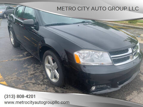 2013 Dodge Avenger for sale at METRO CITY AUTO GROUP LLC in Lincoln Park MI