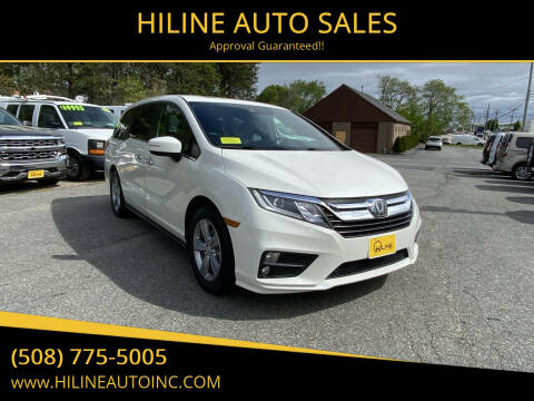 2018 Honda Odyssey for sale at HILINE AUTO SALES in Hyannis MA
