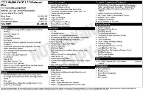 2023 Mazda CX-50 2.5 S Preferred Plus