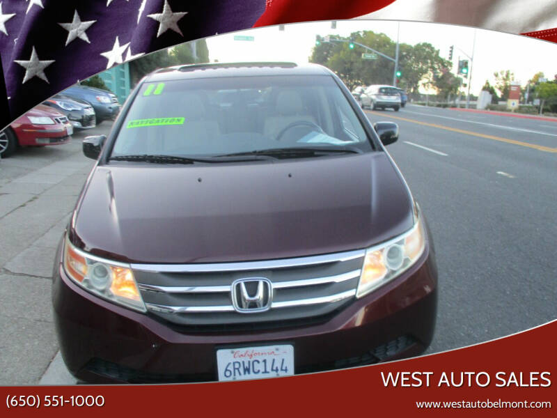 2011 Honda Odyssey for sale at West Auto Sales in Belmont CA