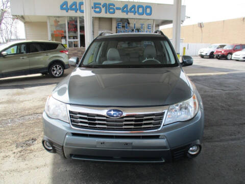 2010 Subaru Forester for sale at Elite Auto Sales in Willowick OH