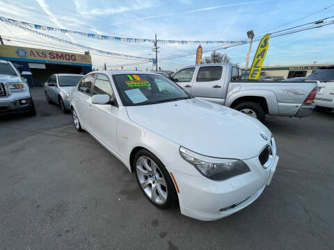 2010 BMW 5 Series for sale at ROMO'S AUTO SALES in Los Angeles CA