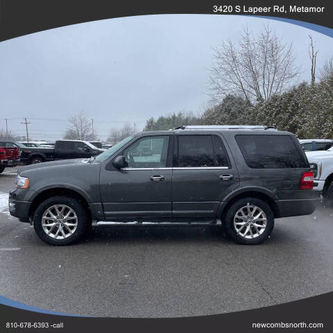 2017 Ford Expedition for sale at Newcombs North Certified Auto Sales in Metamora, MI