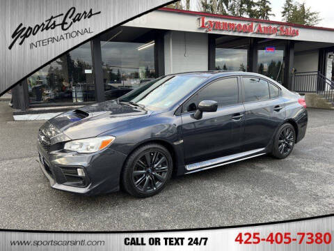 2018 Subaru WRX for sale at Sports Cars International in Lynnwood WA