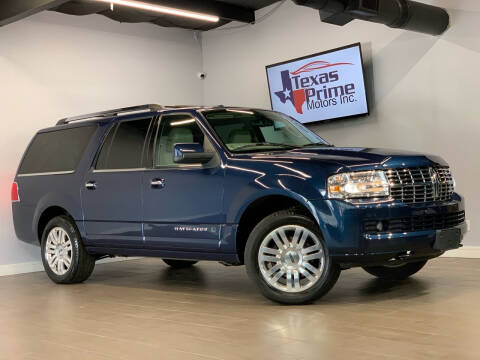 2013 Lincoln Navigator L for sale at Texas Prime Motors in Houston TX